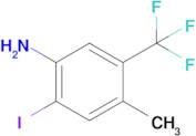 2-Iodo-4-methyl-5-(trifluoromethyl)aniline