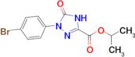 propan-2-yl 1-(4-bromophenyl)-5-oxo-4,5-dihydro-1H-1,2,4-triazole-3-carboxylate