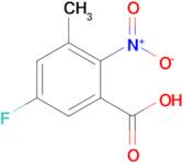 5-Fluoro-3-methyl-2-nitrobenzoic acid