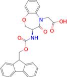 2-[(3S)-3-(9H-fluoren-9-ylmethoxycarbonylamino)-4-oxo-2,3-dihydro-1,5-benzoxazepin-5-yl]acetic acid