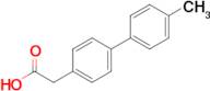 [4-(4-Methylphenyl)phenyl]acetic acid