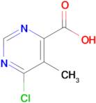 6-Chloro-5-methylpyrimidine-4-carboxylic acid