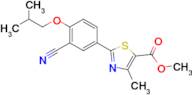 Methyl 2-(3-cyano-4-isobutoxyphenyl)-4-methylthiazole-5-carboxylate