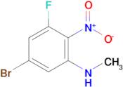 4-Bromo-2-fluoro-6-(methylamino)nitrobenzene