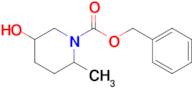 5-Hydroxy-2-methyl-piperidine-1-carboxylic acid benzyl ester