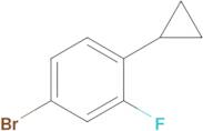 4-Bromo-1-cyclopropyl-2-fluorobenzene