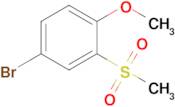 4-Bromo-2-methanesulfonyl-1-methoxybenzene