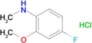 4-Fluoro-2-methoxy-N-methylaniline, HCl