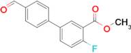 Methyl 2-fluoro-5-(4-formylphenyl)benzoate