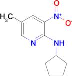 2-Cyclopentylamino-5-methyl-3-nitropyridine