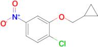 1-Chloro-2-(cyclopropylmethoxy)-4-nitrobenzene