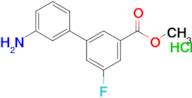 Methyl 3-(3-aminophenyl)-5-fluorobenzoate, HCl