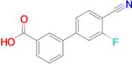 3-(4-Cyano-3-fluorophenyl)benzoic acid