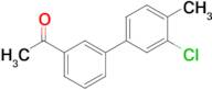 1-[3-(3-Chloro-4-methylphenyl)phenyl]ethanone