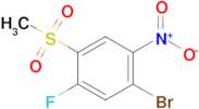 1-Bromo-5-fluoro-4-methanesulfonyl-2-nitrobenzene