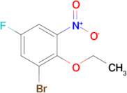 1-Bromo-2-ethoxy-5-fluoro-3-nitrobenzene