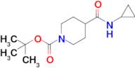 tert-Butyl 4-(cyclopropylcarbamoyl)piperidine-1-carboxylate