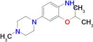 2-Isopropoxy-4-(4-methylpiperazin-1-yl)aniline