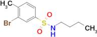 3-Bromo-N-butyl-4-methylbenzenesulfonamide