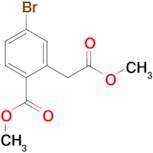 Methyl 4-bromo-2-(2-methoxy-2-oxoethyl)benzoate