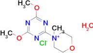 4-(4,6-Dimethoxy[1.3.5]triazin-2-yl)-4-methylmorpholinium chloride hydrate