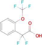 2,2-Difluoro-2-(2-(trifluoromethoxy)phenyl)acetic acid
