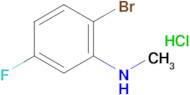 2-bromo-5-fluoro-N-methylaniline hydrochloride