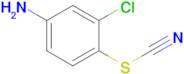 4-Amino-2-chlorophenyl thiocyanate