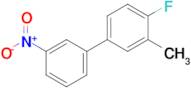 1-Fluoro-2-methyl-4-(3-nitrophenyl)benzene