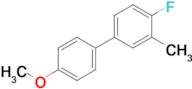 1-Fluoro-4-(4-methoxyphenyl)-2-methylbenzene