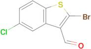 2-Bromo-5-chloro-1-benzothiophene-3-carbaldehyde