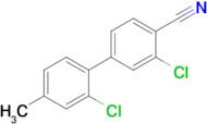 2-Chloro-4-(2-chloro-4-methylphenyl)benzonitrile