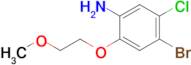 4-Bromo-5-chloro-2-(2-methoxyethoxy)aniline