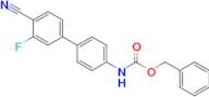 Benzyl N-[4-(4-cyano-3-fluorophenyl)phenyl]carbamate