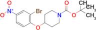 t-Butyl 4-(2-bromo-4-nitrophenoxy)piperidine-1-carboxylate