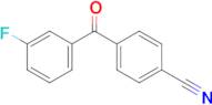 4-[(3-Fluorophenyl)carbonyl]benzonitrile