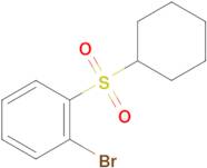 1-Bromo-2-(cyclohexanesulfonyl)benzene