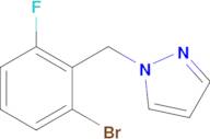 1-[(2-Bromo-6-fluorophenyl)methyl]-1H-pyrazole