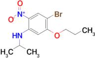 4-Bromo-N-isopropyl-2-nitro-5-propoxyaniline