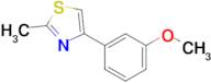 4-(3-Methoxyphenyl)-2-methyl-1,3-thiazole