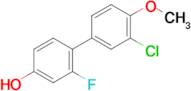 4-(3-Chloro-4-methoxyphenyl)-3-fluorophenol