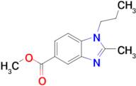 Methyl 2-methyl-1-propyl-1,3-benzodiazole-5-carboxylate