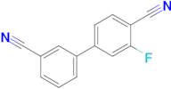 4-(3-Cyanophenyl)-2-fluorobenzonitrile