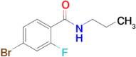 4-Bromo-2-fluoro-N-propylbenzamide