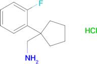 1-(2-Fluorophenyl)cyclopentylmethylamine HCl