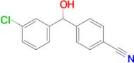 4-[(3-Chlorophenyl)hydroxymethyl]benzonitrile