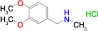 1-(3,4-Dimethoxyphenyl)-N-methylmethanamine HCl