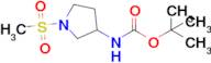 3-(Boc-Amino)-1-methanesulfonylpyrrolidine