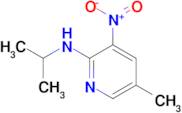 2-Isopropylamino-5-methyl-3-nitropyridine