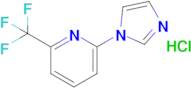 2-(1H-Imidazol-1-yl)-6-(trifluoromethyl)pyridine, HCl